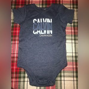 Calvin Klein baby onesie